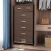 Wade Logan® 23.22" W Storage Drawer Wood/Metal in Brown | 45.87 H x 23.22 W x 11.81 D in | Wayfair 9ACEAB84FEA146458CA17C70B7089F8D