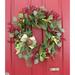 The Holiday Aisle® 24" Foam Wreaths in Green/Red | 24 H x 24 W x 5 D in | Wayfair 0258A6FC9E59494D84E84A7ED35614A8