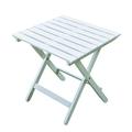 Merry Products Wooden Outdoor Side Table Wood in White | 19.5 H x 19.25 W x 19.25 D in | Wayfair TBT0300101110