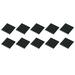 Mini Solar Panel Cell 2V 110mA 0.22W 44mm x 44mm for DIY Project Pack of 10 - 44mm x 44mm