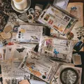 Pack de fournitures de scrapbooking pour la journalisation kit d'autocollants de scrapbooking