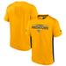 Men's Fanatics Branded Gold/Navy Nashville Predators Authentic Pro Rink Tech T-Shirt