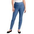 Plus Size Women's Contour Denim Skinny Jean by June+Vie in Medium Wash (Size 10 W)