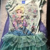 Disney Dresses | Disney Frozen Dress 6t | Color: Green/Purple | Size: 6g