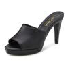High-Heel-Pantolette, Damen, Gr. 41, schwarz, Obermaterial: 100% Lederimitat. Futter: 100% Lederimitat. Decksohle: 100% Lederimitat. Laufsohle: 100% Synthetik, LASCANA BELLE AFFAIRE, unifarben, sexy, Schuhe Pantolette, Mule, Sandale, offener Schuh...