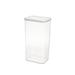 Idesign Recycled Plastic Kitchen Canisters Plastic in White | 12 H x 4.75 W x 6.25 D in | Wayfair 72220