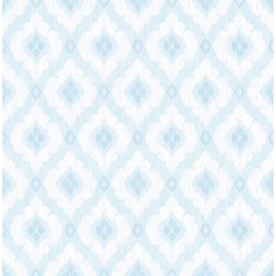Seabrook Designs Floral Medallion Unpasted Wallpaper