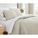 Southshore Fine Linens Solid Color Chevron Quilt Set