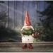 The Holiday Aisle® Hat Santa Granny Gnome w/ Mushroom Basket Figurines & Collectibles Resin | 9.72 H x 3.23 W x 4.88 D in | Wayfair