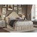 Lark Manor™ Aleid Tufted Standard Bed Upholstered/Metal/Polyester in Brown | 57.9 H x 78.9 W x 84.8 D in | Wayfair D342AB1182BD4947931EF8972616CEB3