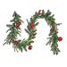 The Holiday Aisle® 6' Scotch Creek Fir Pre-Lit Garland w/ 50 Warm Lights, Cotton | 6 H x 72 W x 10 D in | Wayfair 34D80D136D584A3ABE0EE6D1D2970BEF