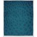 Everly Quinn Leopard Pattern Fleece Blanket Microfiber/Fleece/Microfiber/Fleece in Blue | 60 H x 50 W in | Wayfair 28DC5AA4BB154D83BBEAF5942D334901