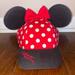 Disney Accessories | Minnie Mouse Ears & Hat | Color: Black/Red | Size: Os