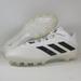 Adidas Shoes | Adidas Sm Freak Mid Football Cleats Mens Size 12.5 White Black Fx1307 Shoes | Color: Black/White | Size: 12.5