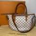 Louis Vuitton Bags | Authentic Louis Vuitton Damier Azur Riviera Crossbody Top Handle Satchel Purse | Color: Blue/Cream | Size: Os