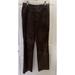 Nine West Pants & Jumpsuits | Nine West Women’s Size 4 Brown Soft Leather Suede Pants, 30” Inseam | Color: Brown | Size: 4