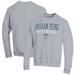 Men's Champion Gray BYU Cougars Softball Stack Pullover Crewneck Sweatshirt