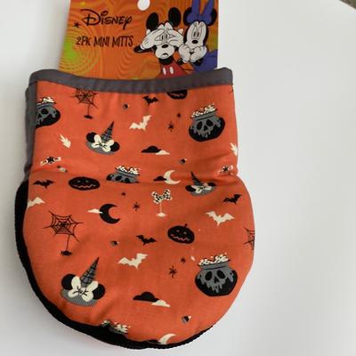Disney Kitchen | Disney Halloween Mini Oven Mitts | Color: Orange | Size: Os