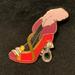 Disney Other | Captain Hook Shoe Disney Trading Pin | Color: Purple/Red | Size: Os