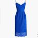 J. Crew Dresses | J.Crew Guipure Lace Spaghetti Strap Dress 000 | Color: Blue | Size: 000