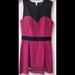 Jessica Simpson Dresses | Jessica Simpson Small Sleeveless Dress | Color: Black/Pink | Size: Sj