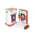 Polaroid - Polaroid Hi-Print Drucker und Papier Bundle - Bluetooth Pocket Photo Printer + Paper Double Pack Bundle (40 Blatt) - 6152, White