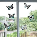 Autocollants Suncatcher arc-en-ciel papillon pour fenêtres protection des oiseaux contre les coups