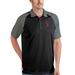 Men's Antigua Black/Steel Texas Tech Red Raiders Nova Polo