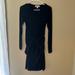 Michael Kors Dresses | Black Body Con Tie Waist Michael Kors Dress | Color: Black | Size: Xs