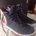 Nike Shoes | Nike Alphadunk | Color: Blue/Red | Size: Tag Is 9.5 Runs Small More Like A 9