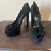 Louis Vuitton Shoes | Louis Vuitton Suede Pumps Size 38.5 | Color: Black | Size: 8.5
