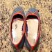 J. Crew Shoes | J.Crew Ballet Flat-Girls | Color: Blue/Orange | Size: 5g