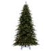 Vickerman 718759 - 6.5' x 53" Artificial Bavarian Pine 550 Warm White Mini Lights Christmas Tree (G223566LED)