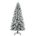 Vickerman 719282 - 10' x 56" Artificial Flocked Jackson Pine Unlit Christmas Tree (G225585)