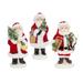 The Holiday Aisle® Paper 3 Piece Santa Set | 8.75 H x 4 W x 3.25 D in | Wayfair BCAF6FBD6F5544DCAFEC969EA9377E04