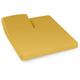 Drap housse relaxation uni 100% coton alto - tr Tête relevable uniquement 2x90x200 cm - Jaune