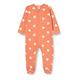 Petit Bateau Unisex Baby Pyjama zum Schlafen gut, Rosa Brandy / Weiss Avalanche, 12 Monate