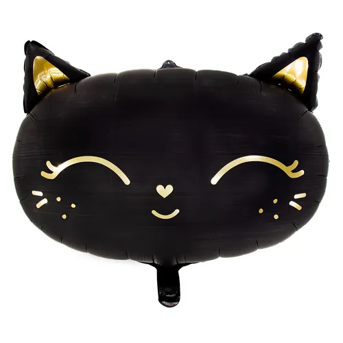 Folienballon Katze, 48 x 39 cm