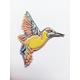 ceramic hummingbird tile fantastic for mosaics and other craft projects