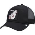 Men's Goorin Bros Black The Lone Wolf Trucker Snapback Hat