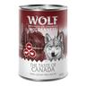 6x400g The Taste Of The Taste Of Canada Wolf of Wilderness - Pâtée pour chien