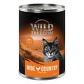 24x400g Adult Wide Country pur poulet Wild Freedom - Pâtée pour chat
