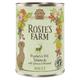 24x400g Rosie's Farm Adult gibier, faisan, saumon - Pâtée pour chien