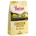 12kg Purizon Adult poulet, poisson sans céréales - Croquettes pour chien