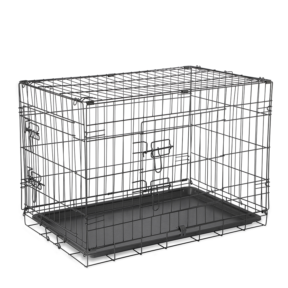 Cage d'intérieur HAFENBANDE Twin Door l 63 x P 44 x H 50,5 cm - pour chien