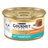 12x85g thon Recettes raffinées Gold Gourmet - Nourriture pour Chat