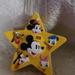 Disney Wall Decor | 1928-2001 Disney Hallmark Yellow Star Card Holder Mickey Goofy Pluto Donald | Color: Yellow | Size: Os