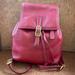 Coach Bags | Coach Red Leather Backpack - Small | Color: Red | Size: Os