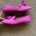 J. Crew Shoes | J. Crew Woven Tassel Smoking Slipper 7.5 | Color: Pink | Size: 7.5