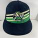 Adidas Accessories | Adidas Notre Dame Fighting Irish Snapback Baseball Hat Cap Stretch Fit Flex Rare | Color: Gold/Green | Size: 6 7/8